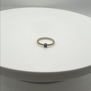 306. QUDO‎ 18k gold plated ring